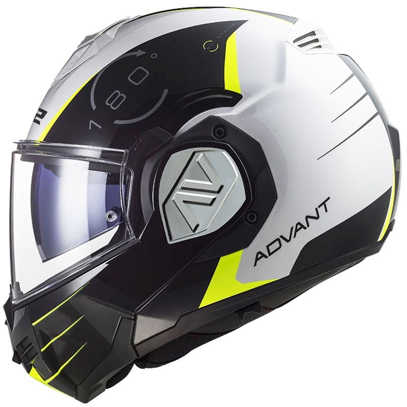 CASCO LS2 ADVANT MODULAR CODEX WHITE/BLACK
