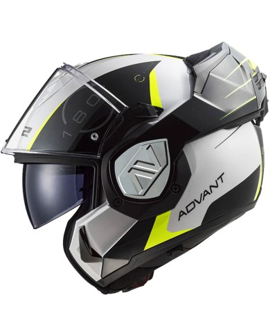 CASCO LS2 ADVANT MODULAR CODEX WHITE/BLACK
