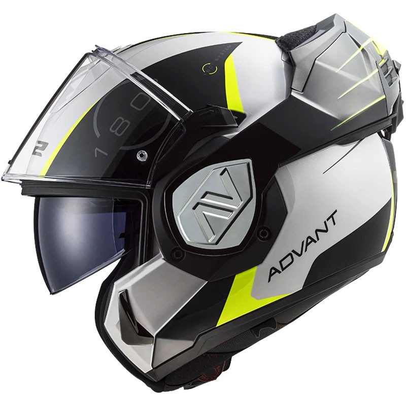 CASCO LS2 ADVANT MODULAR CODEX WHITE/BLACK