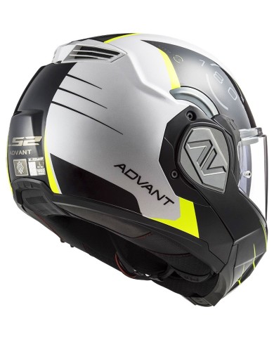 CASCO LS2 ADVANT MODULAR CODEX WHITE/BLACK