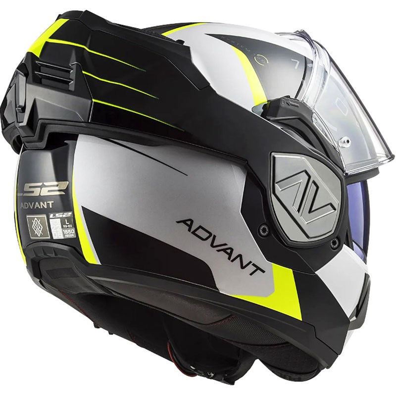 CASCO LS2 ADVANT MODULAR CODEX WHITE/BLACK