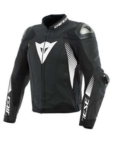CHAQUETA DAINESE SUPER SPEED 4 BLACK-MATT/WHITE