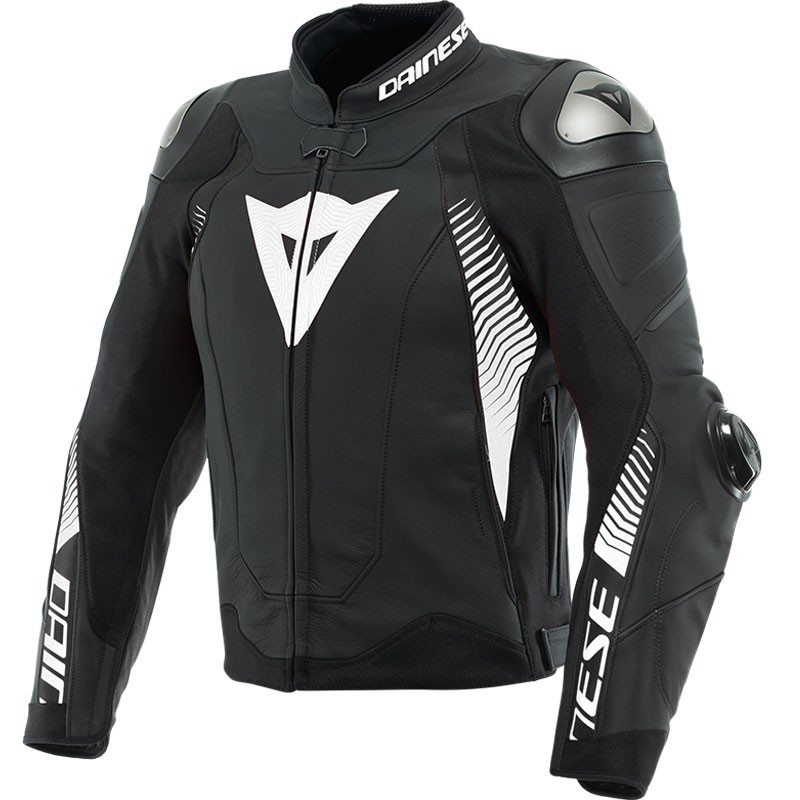CHAQUETA DAINESE SUPER SPEED 4 BLACK-MATT/WHITE