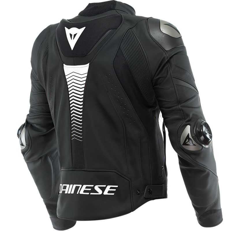 CHAQUETA DAINESE SUPER SPEED 4 BLACK-MATT/WHITE