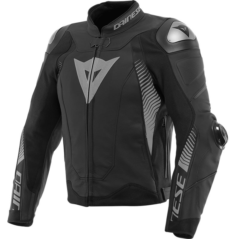 CHAQUETA DAINESE SUPER SPEED 4 BLACK-MATT/CHARCOAL-GRAY