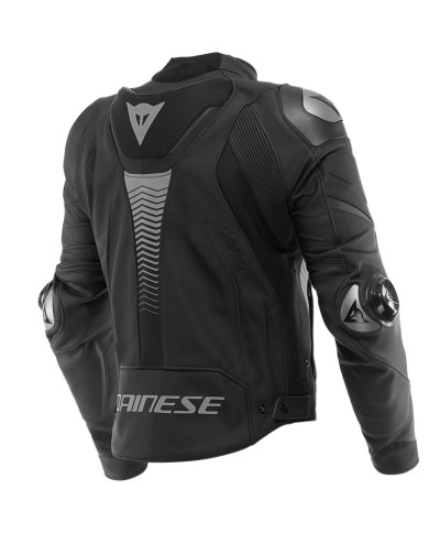 CHAQUETA DAINESE SUPER SPEED 4 BLACK-MATT/CHARCOAL-GRAY