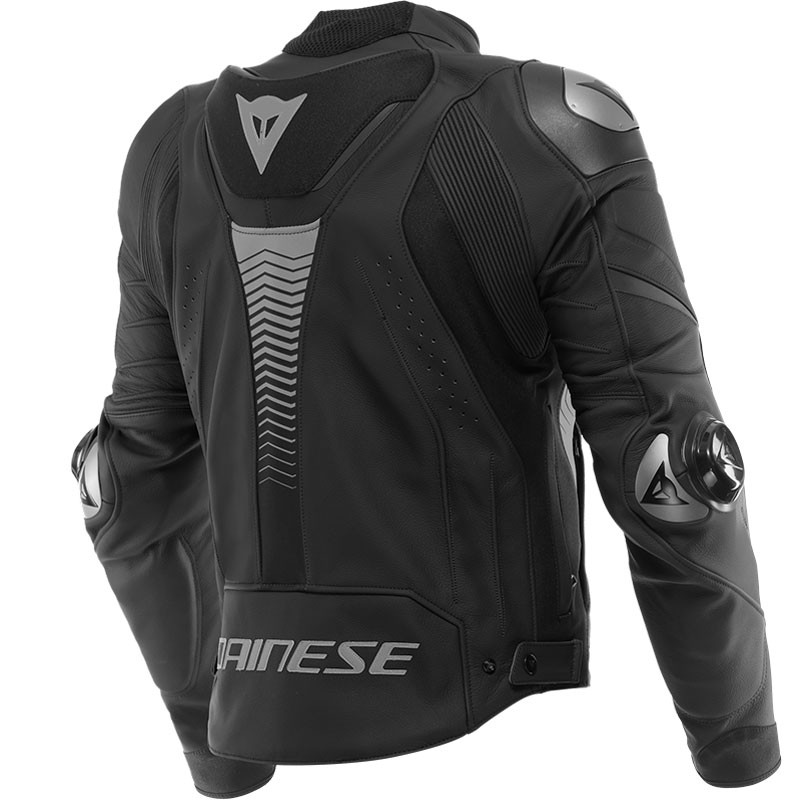 CHAQUETA DAINESE SUPER SPEED 4 BLACK-MATT/CHARCOAL-GRAY