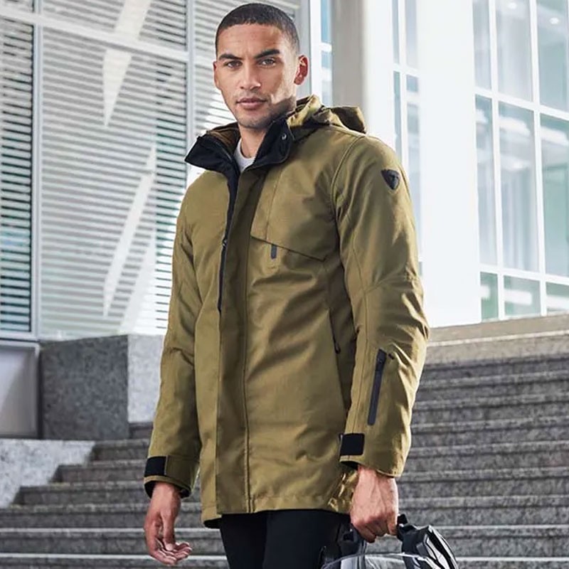 CHAQUETA REVIT TORONTO H2O DARK GREEN