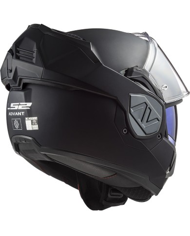 CASCO LS2 ADVANT NEGRO MATE