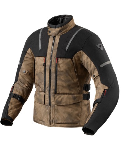 CHAQUETA REVIT OFFTRACK 2 H2O NEGRO/MARRON