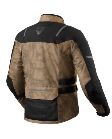 CHAQUETA REVIT OFFTRACK 2 H2O NEGRO/MARRON