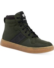 ZAPATILLAS REVIT KICK VERDE OSCURO/MARRON