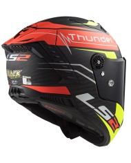 CASCO LS2 THUNDER CARBON BLACK ATTACK ECE 22.06