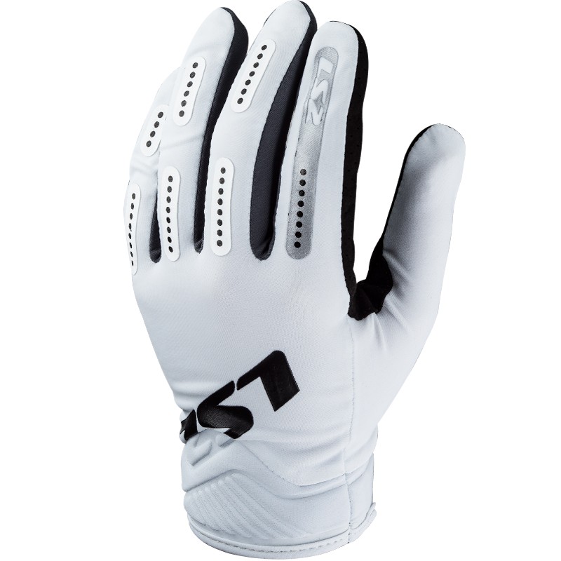 GUANTES LS2 BEND WHITE/GREY