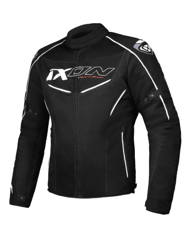 CHAQUETA IXON FLICKER BLACK/WHITE