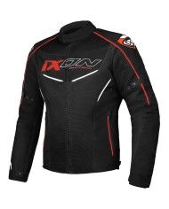 CHAQUETA IXON FLICKER BLACK/WHITE/RED