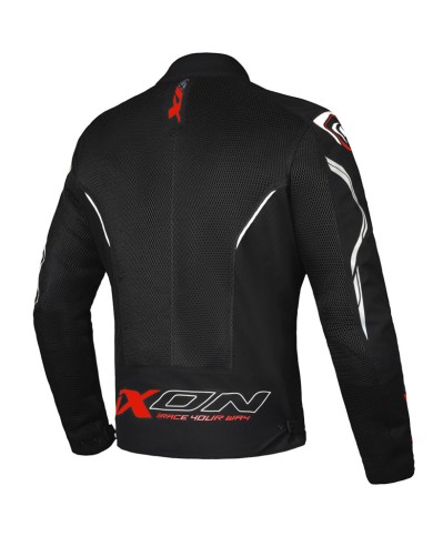 CHAQUETA IXON FLICKER BLACK/WHITE/RED