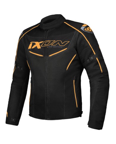 CHAQUETA IXON FLICKER BLACK/ORANGE