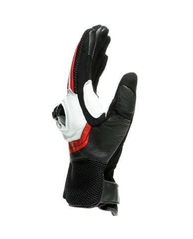 GUANTES DAINESE MIG 3 NEGRO/BLANCO/LAVA-ROJO