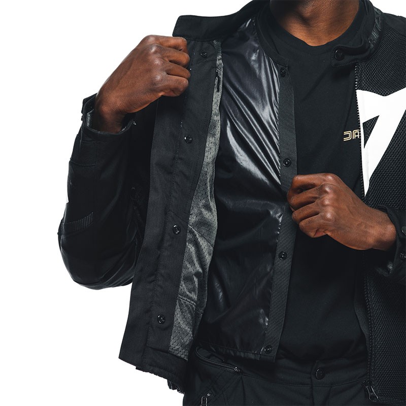 CHAQUETA DAINESE ENERGYCA AIR TEX BLACK/BLACK