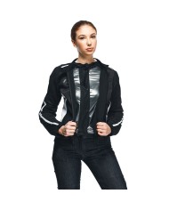 CHAQUETA DAINESE HYDRAFLUX 2 AIR D-DRY LADY BLACK/WHITE