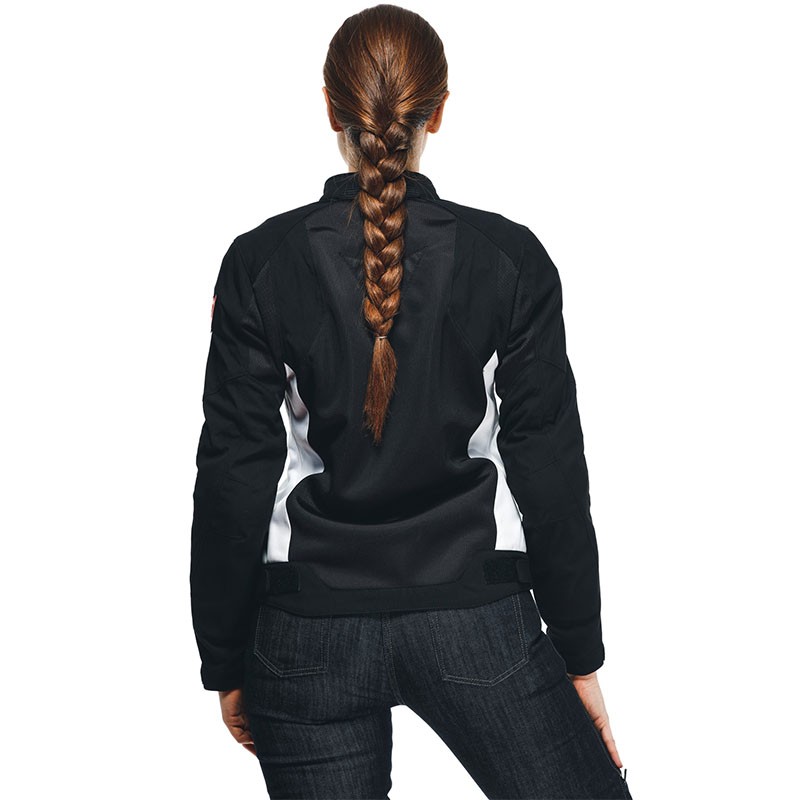 CHAQUETA DAINESE HYDRAFLUX 2 AIR D-DRY LADY BLACK/WHITE