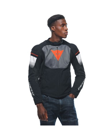 CHAQUETA DAINESE AIR FAST TEX BLACK/GRAY/WHITE