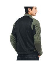 CHAQUETA DAINESE SEVILLA AIR TEX BLACK/GRAPE-LEAF