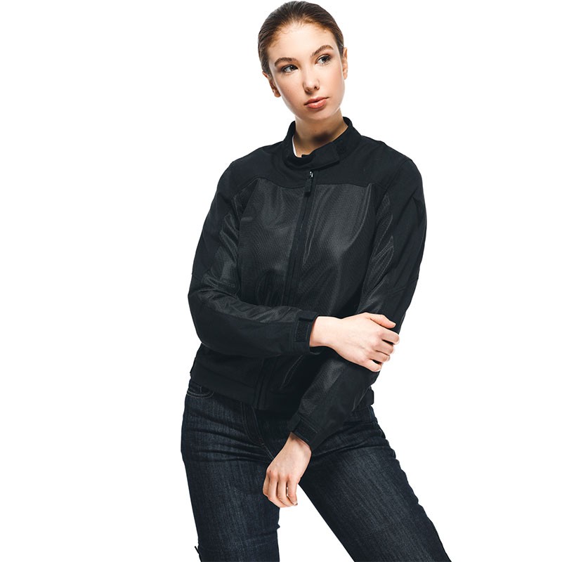 CHAQUETA DAINESE SEVILLA AIR TEX LADY NEGRO/NEGRO