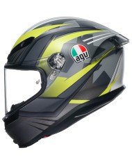 CASCO AGV K6 S EXCITE MATT CAMO/YELLOW FLUO