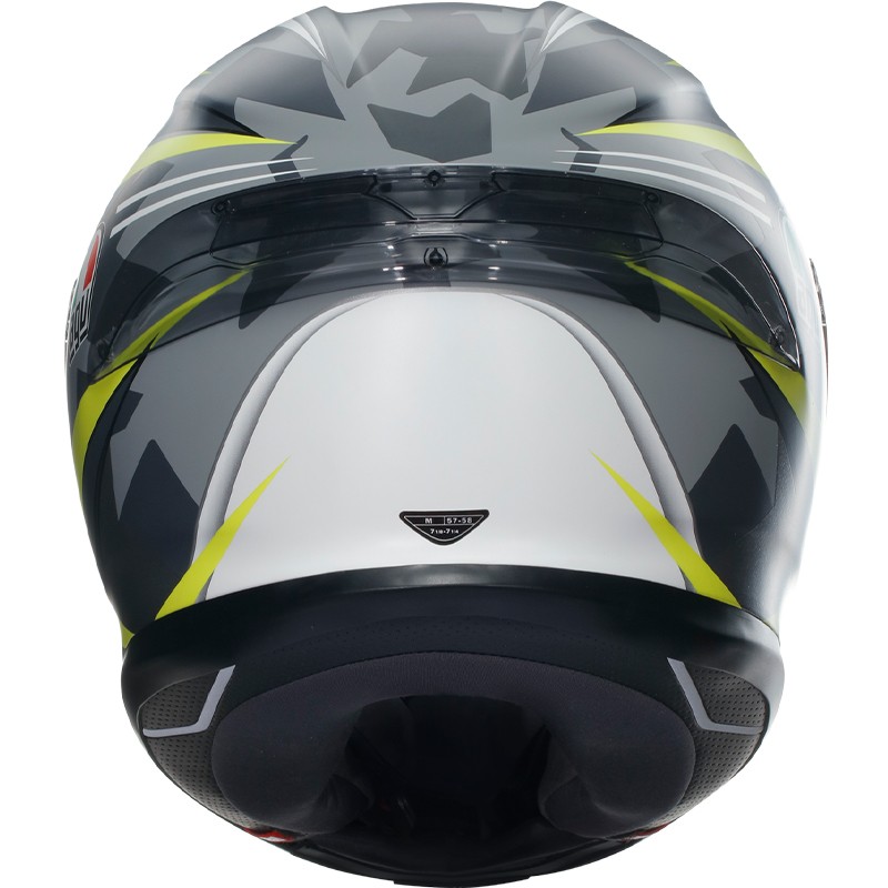 CASCO AGV K6 S EXCITE MATT CAMO/YELLOW FLUO