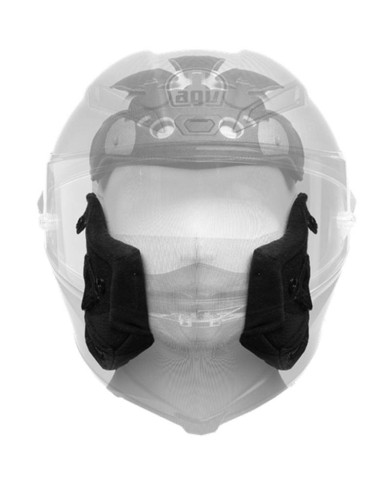 CARRILLERAS CASCO AGV PISTA GP RR NEGRO/AMARILLO