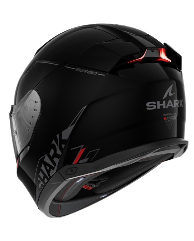 CASCO SHARK SKWAL I3 BLANK SP BLACK/ANTHRACITE/RED KAR