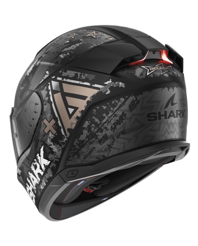 CASCO SHARK SKWAL I3 HELLCAT BLACK/CHROM/ANTHRACITE KUA