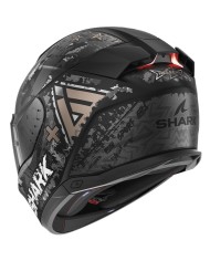 CASCO SHARK SKWAL I3 HELLCAT BLACK/CHROM/ANTHRACITE KUA