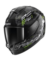 CASCO SHARK RIDILL 2 MOLOKAI BLACK/SILVER/GREEN KSG