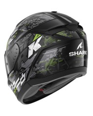 CASCO SHARK RIDILL 2 MOLOKAI BLACK/SILVER/GREEN KSG