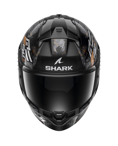 CASCO SHARK RIDILL 2 MOLOKAI BLACK/SILVER/ORANGE KSO