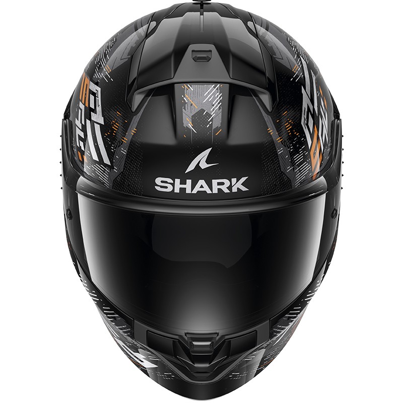 CASCO SHARK RIDILL 2 MOLOKAI BLACK/SILVER/ORANGE KSO