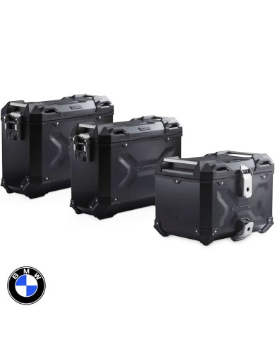 PACK MALETAS LATERALES + BAUL + BOLSAS + SOPORTES SW-MOTECH BMW ADV.07.664.75100/B