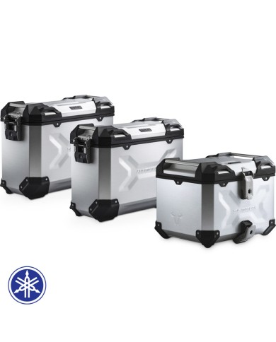 PACK MALETAS LATERALES + BAUL + BOLSAS + SOPORTES SW-MOTECH YAMAHA ADV.06.921.75000/S
