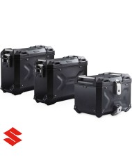 PACK MALETAS LATERALES + BAUL + BOLSAS + SOPORTES SW-MOTECH SUZUKI ADV.05.845.75000/B