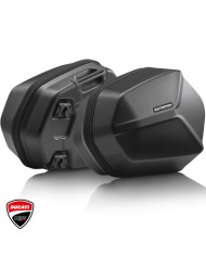 PACK MALETAS LATERALES + SOPORTES + BOLSAS SW-MOTECH AERO ABS DUCATI KFT.22.995.60100/B
