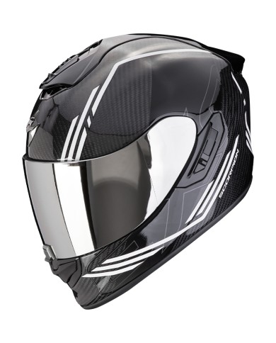 CASCO SCORPION EXO-1400 EVO II CARBON AIR REIKA BLACK/WHITE