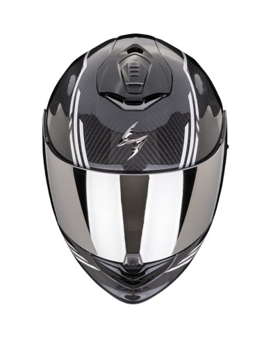 CASCO SCORPION EXO-1400 EVO II CARBON AIR REIKA BLACK/WHITE