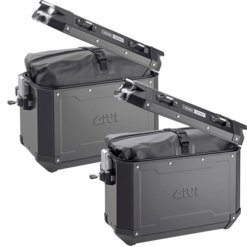 PACK MALETAS GIVI TREKKER OUTBACK 48 Y 37 B MONOKEY PACK 2