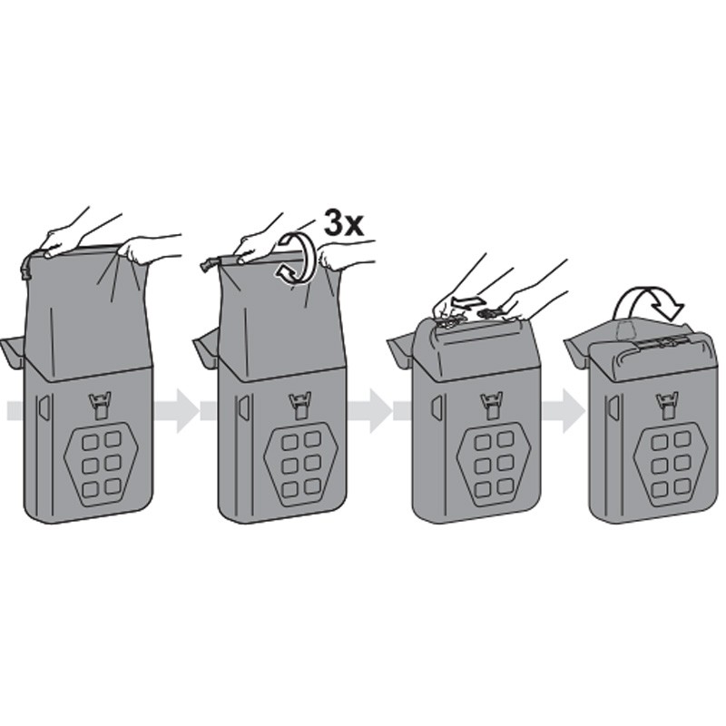 PACK SW-MOTECH DE ALFORJAS Y SOPORTES SYSBAG WP M/S ROYAL ENFIELD BC.SYS.41.030.31000/B