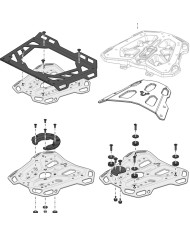 KIT DE FIJACIÓN POSTERIOR SW-MOTECH STREET-RACK VOGE GPT.02.066.16000/B