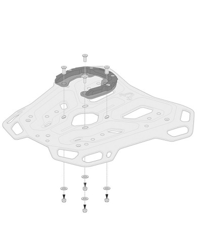 ANILLO DE DEPOSITO SW-MOTECH PARA PORTAEQUIPAJE ADVENTURE-RACK A BOLSA DEPOSITO GPT.00.152.36100/B