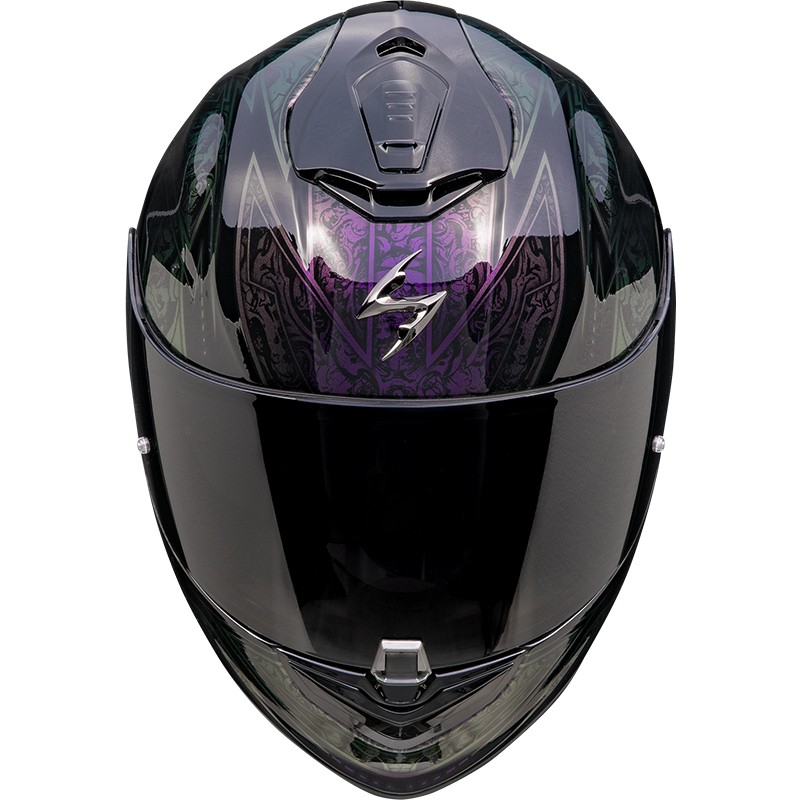 CASCO SCORPION EXO-1400 EVO II AIR FANTASY BLACK-CHAMELEON